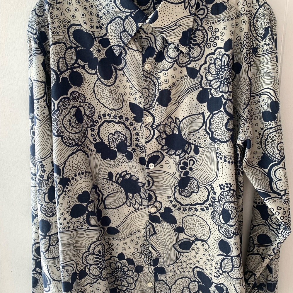 Men’s Theory cotton Klaus shirt XL